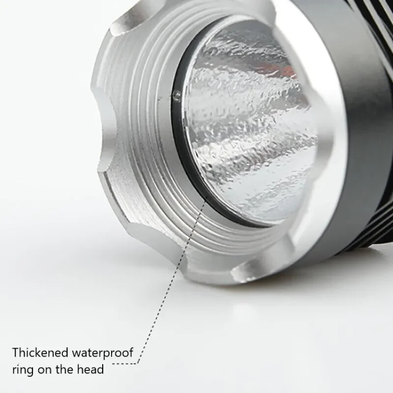 99000 Lumen LED Flashlight Professional Diving Flashlight Scuba Diving Light US