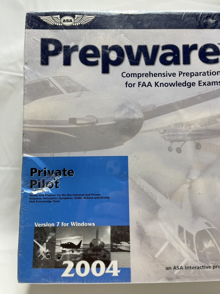 Prepware Preparation For FAA Knowledge Exams Private Pilot Ver 7 Windows 2004
