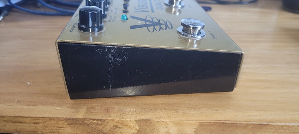 Visual Sound DUAL TAP DELAY Guitar Effect Pedal