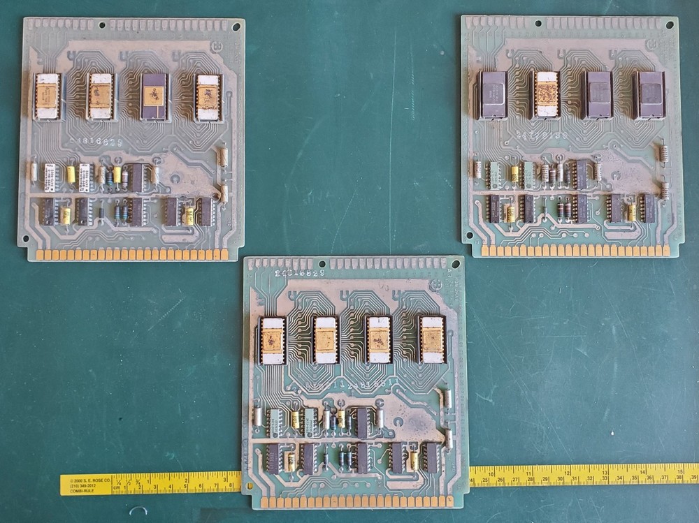 Vintage Burroughs Memory Board Scrap Gold Recovery