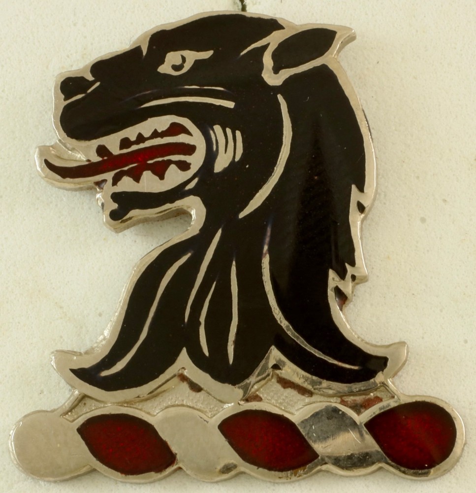 11th Engineer Battalion Crest DI/DUI Screwback Dondero HM