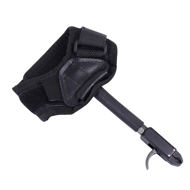 Archery Compound Bow Hunting Caliper Release Aids Trigger Wrist Strap Shooting