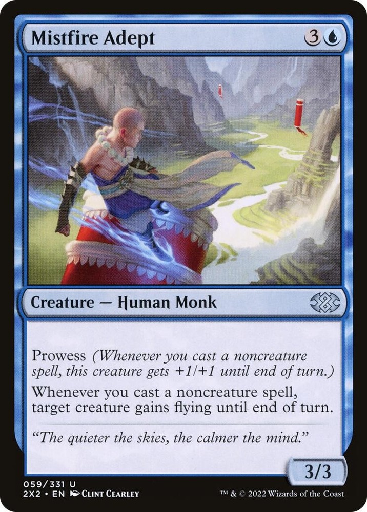 Mistfire Adept Double Masters 2022 59 MTG LP