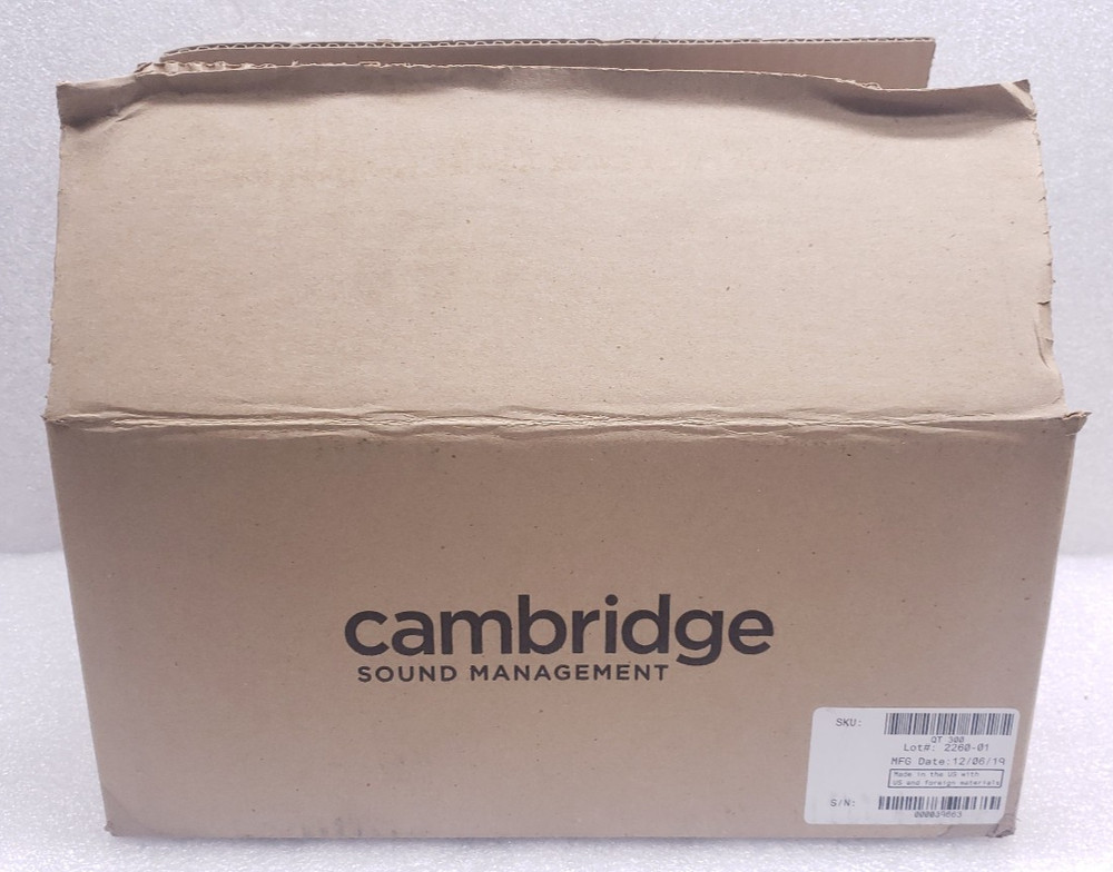 Cambridge QT300 Sound Masking Controller [New - In Box] #99