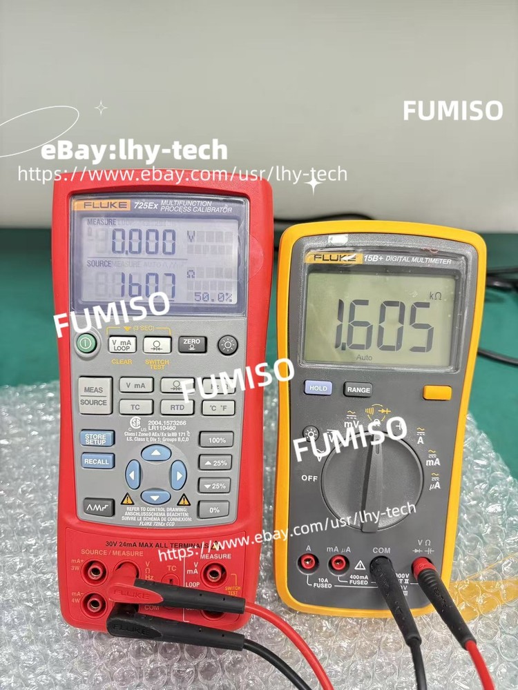 Fluke 725EX Multi-Function Process Calibrator&good working&&lhy