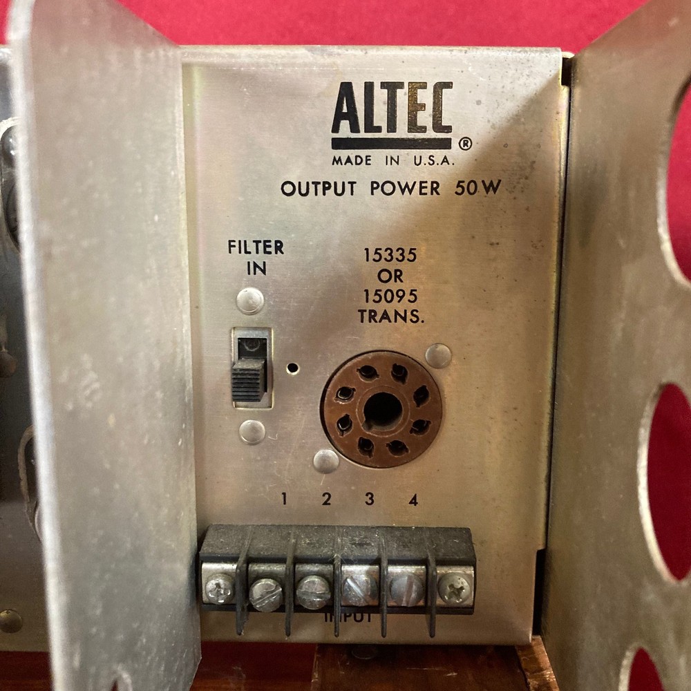 Vintage Altec Lansing 1593B Solid State Mono Power Amplifier #1