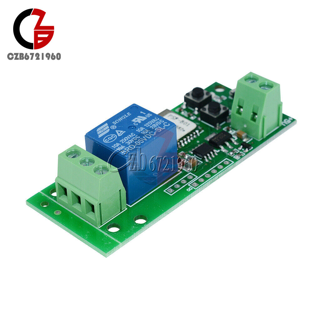 WiFi Wireless Smart Switch Relay Module 5V for Home Apple Android APP