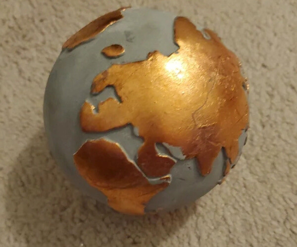 Globe Shelfsitter Decor