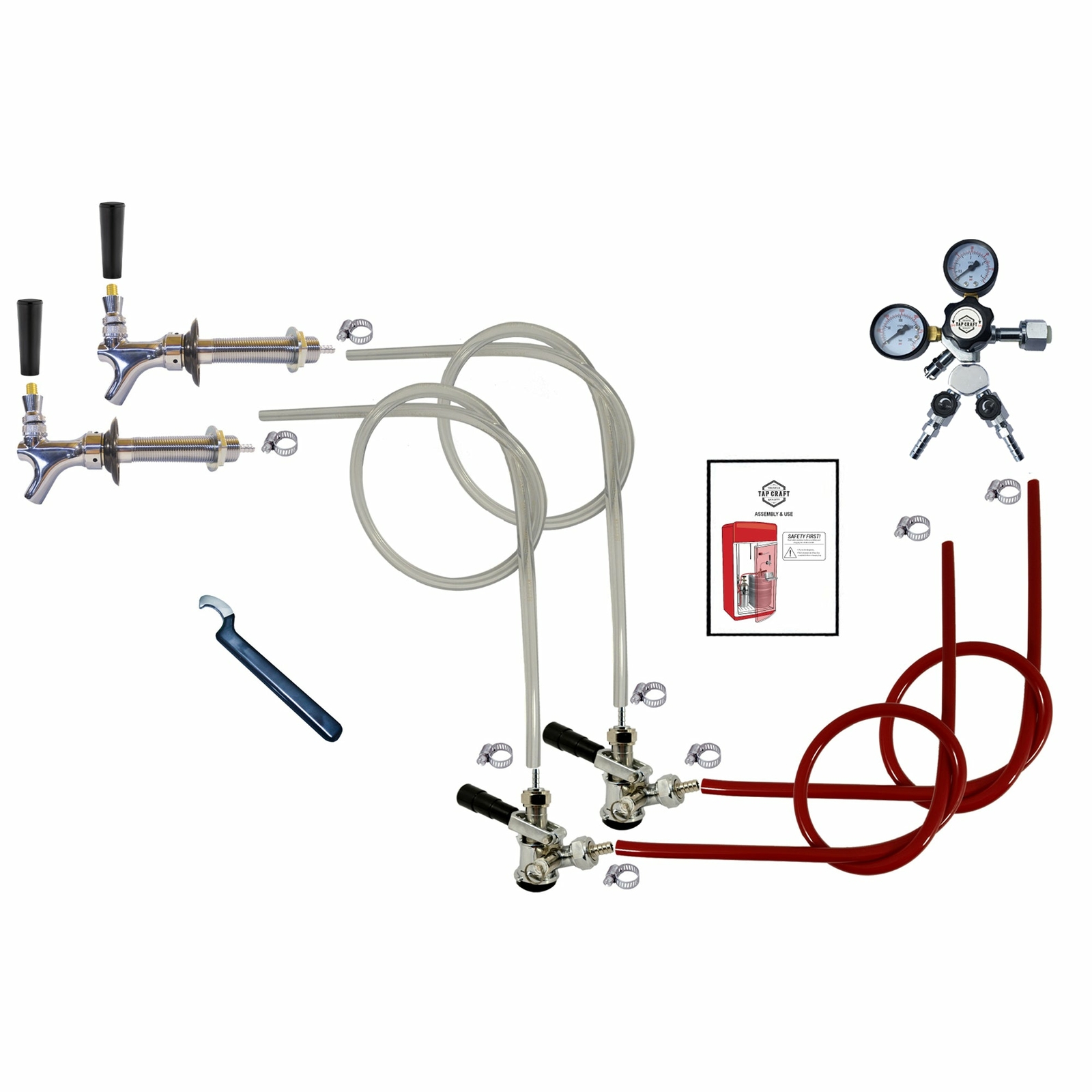 Sanke Door Mount Kegerator Conversion Kit