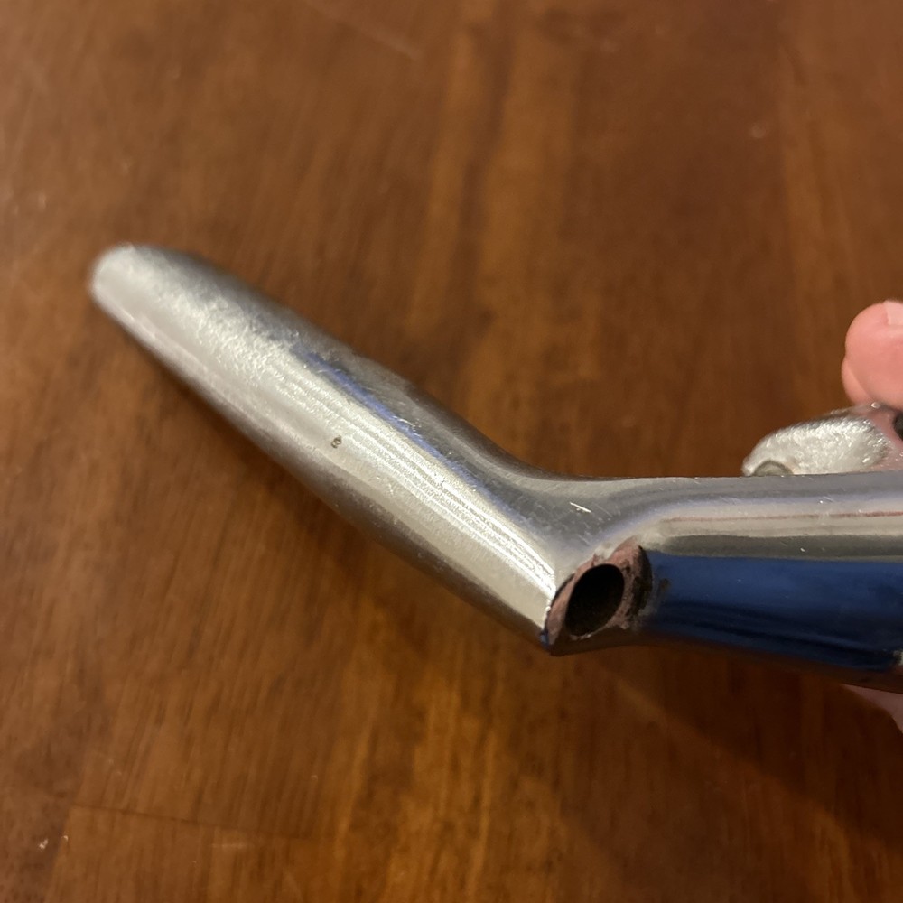 Antique Chrome Bicycle Quill Stem