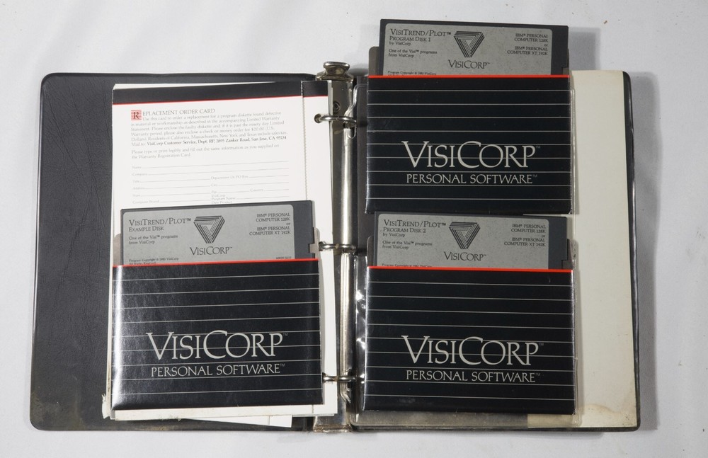 Vintage Visicorp Visitrend/Plot 5.25" ST534B01