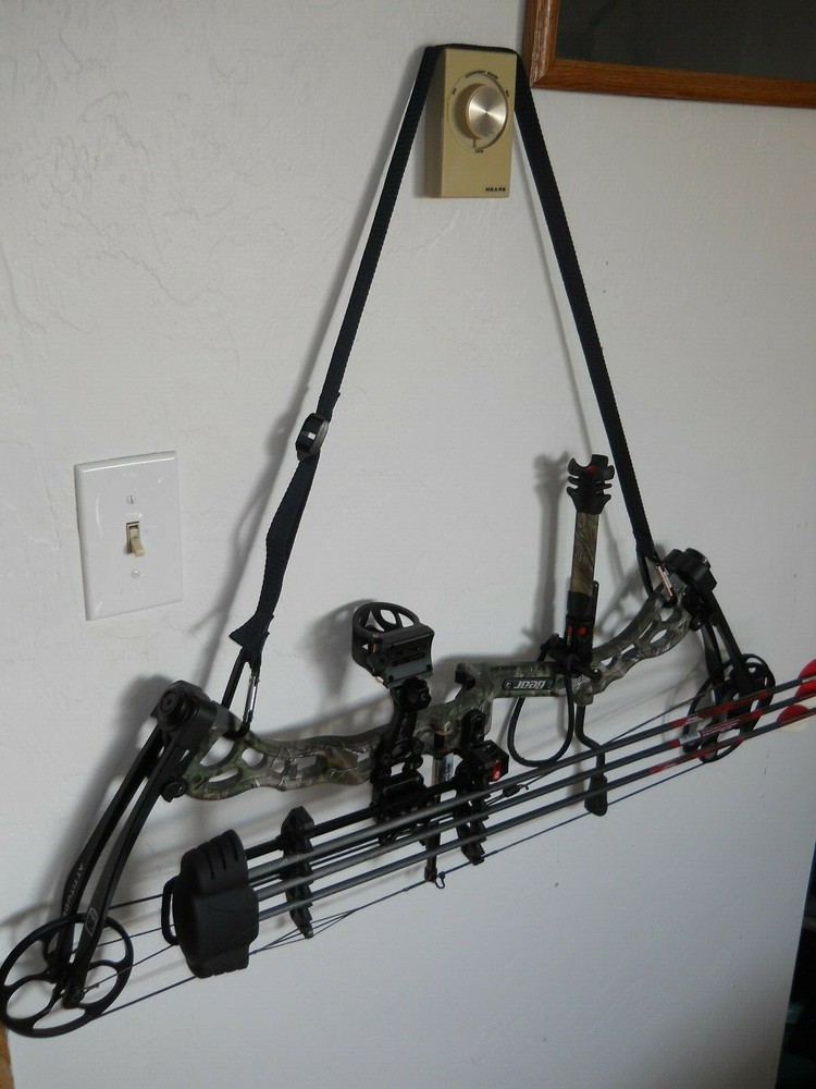 NEW Navy Blue Adjustable Compound Bow Strap
