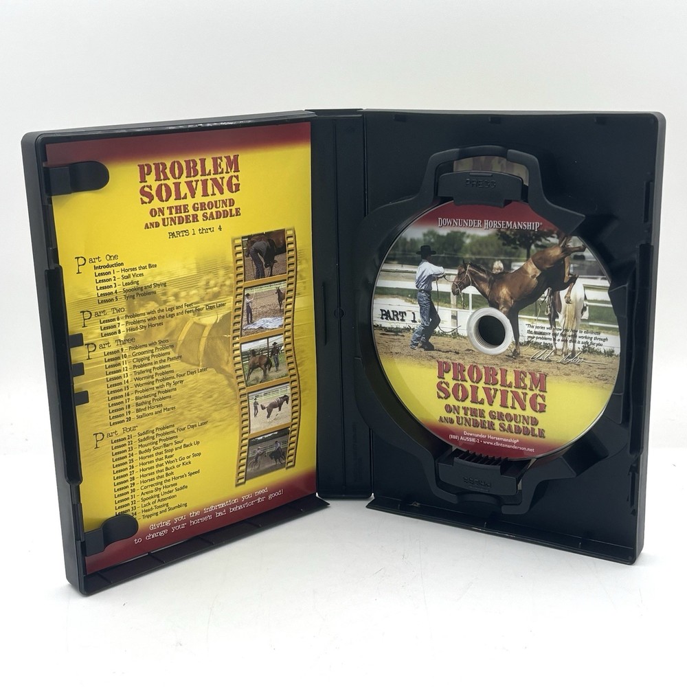 DownUnder Horsemanship - Problem Solving On Ground & Under Saddle (DVD, 2004)