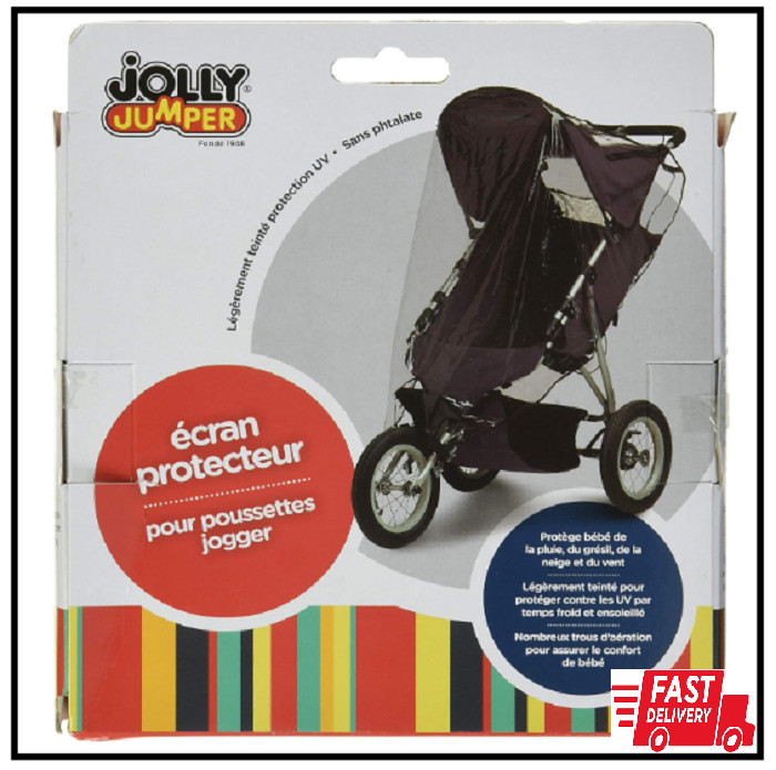 Jolly Jumper Single Jogging Stroller Weathershield