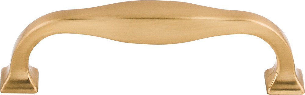 Top Knobs TK722HB Contour Pull 3 3/4" (c-c) Honey Bronze