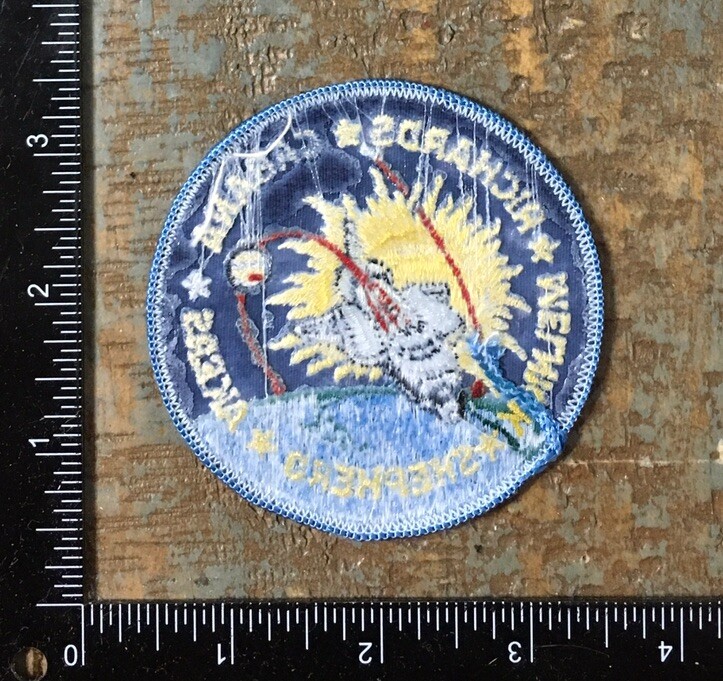 NASA STS-41 Space Shuttle Discovery Mission Astronaut Crew Iron-On Patch