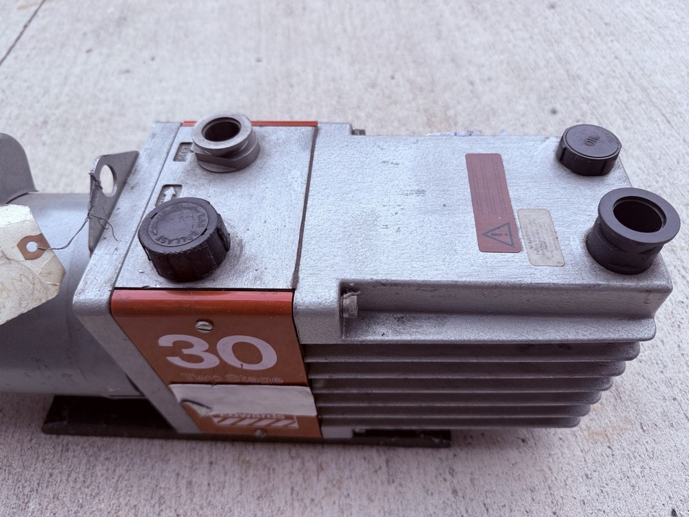 Edwards E2M30 Dual Stage Rotary Vane Vacuum Pump Tested and Working
