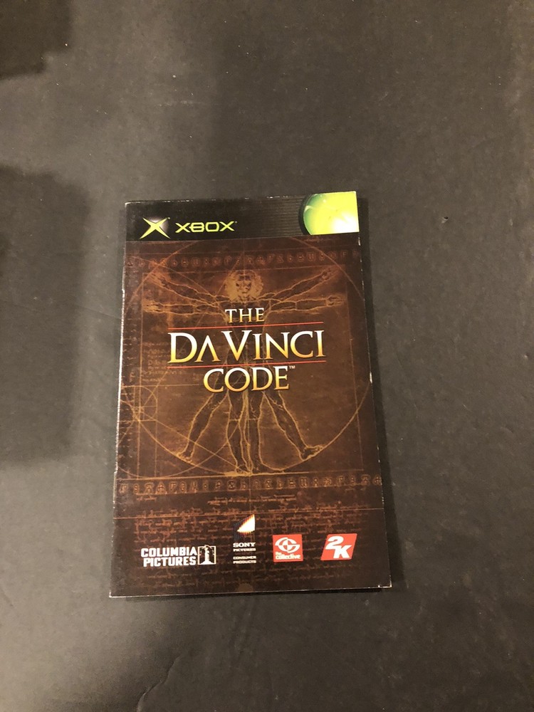 da vinci code xbox Manual Only