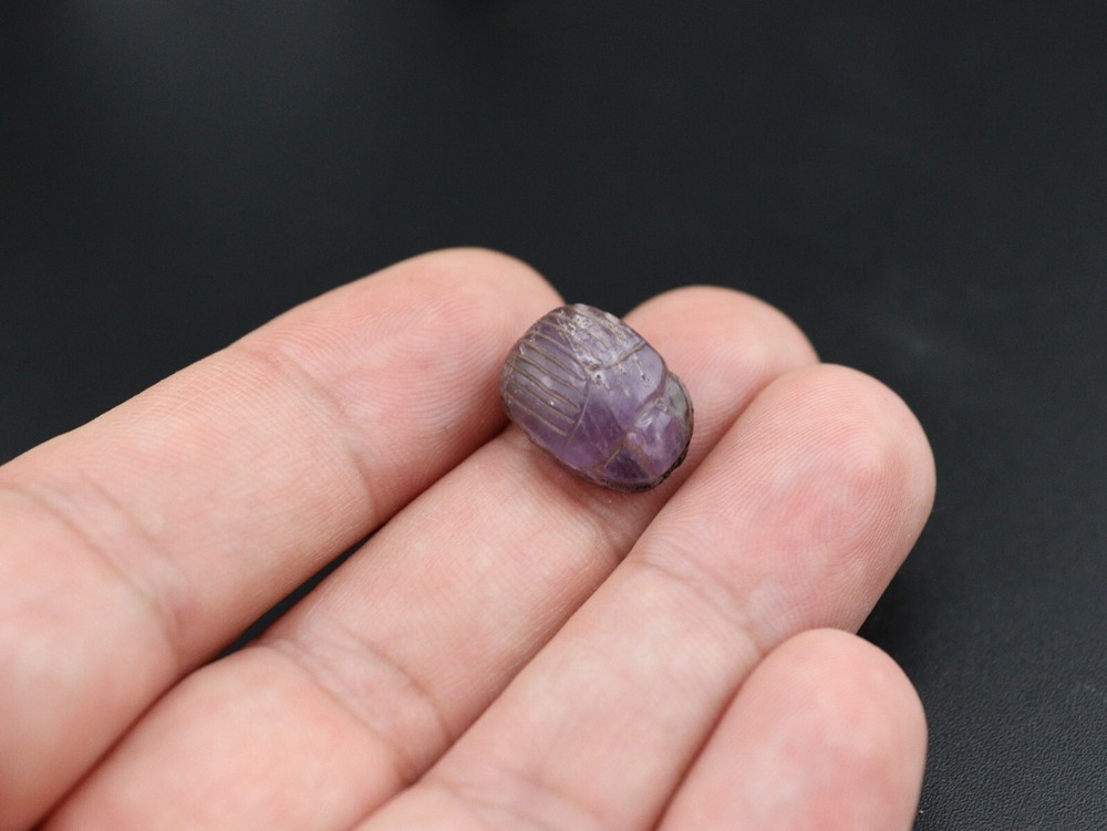 ANCIENT EGYPT , Amethyst SCARAB