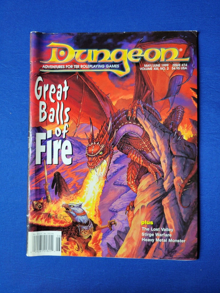 Dungeon Magazine Issue #74