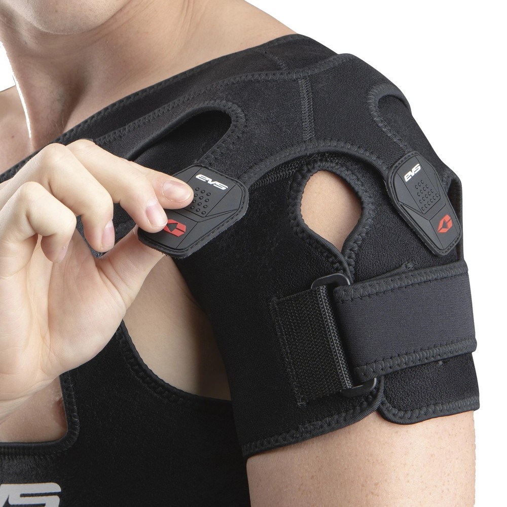 EVS SB05 X-Strap Bilateral Shoulder Stabilizer Brace Black