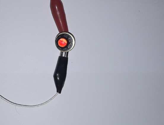 Indicator-mini bulb holder 1 pcs. MINI bulb 28V, AMBER.