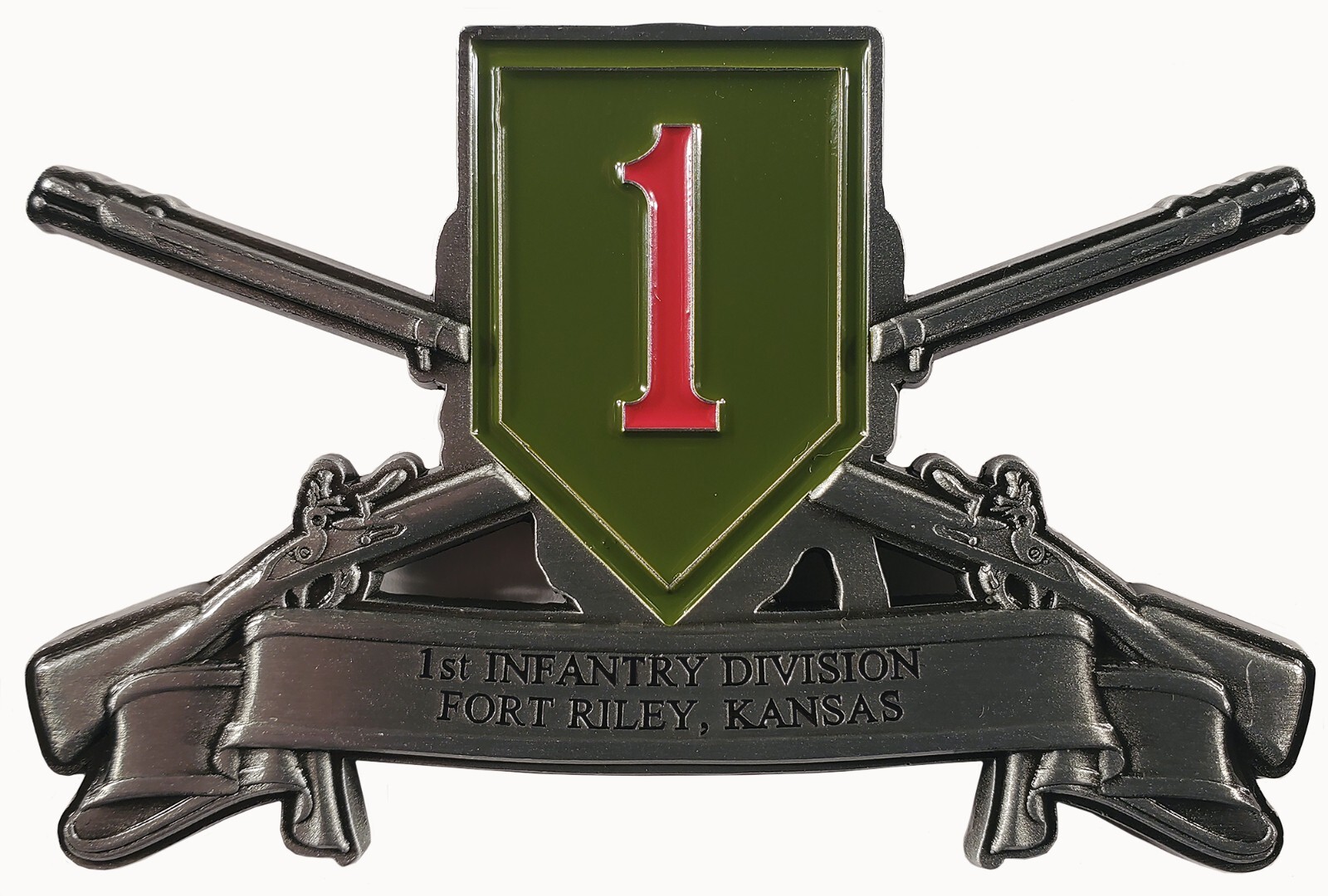 1st infantry Division US Army Commemorative Challenge Coin  2.4" 164