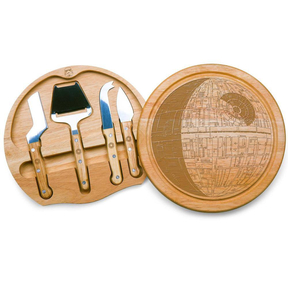 10.2 In. Death Star Circo Cheese Board and Tools Set