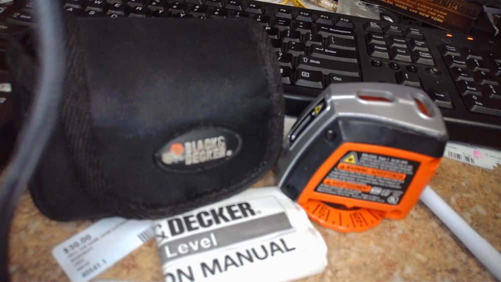 Black & Decker BDL220S Laser Level Wall-Mounting Accessories