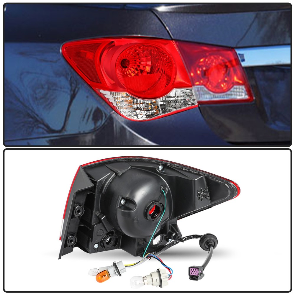 For 2011-2015 Chevy Cruze Outer Tail Light Driver Side Brake Lamp Replacement