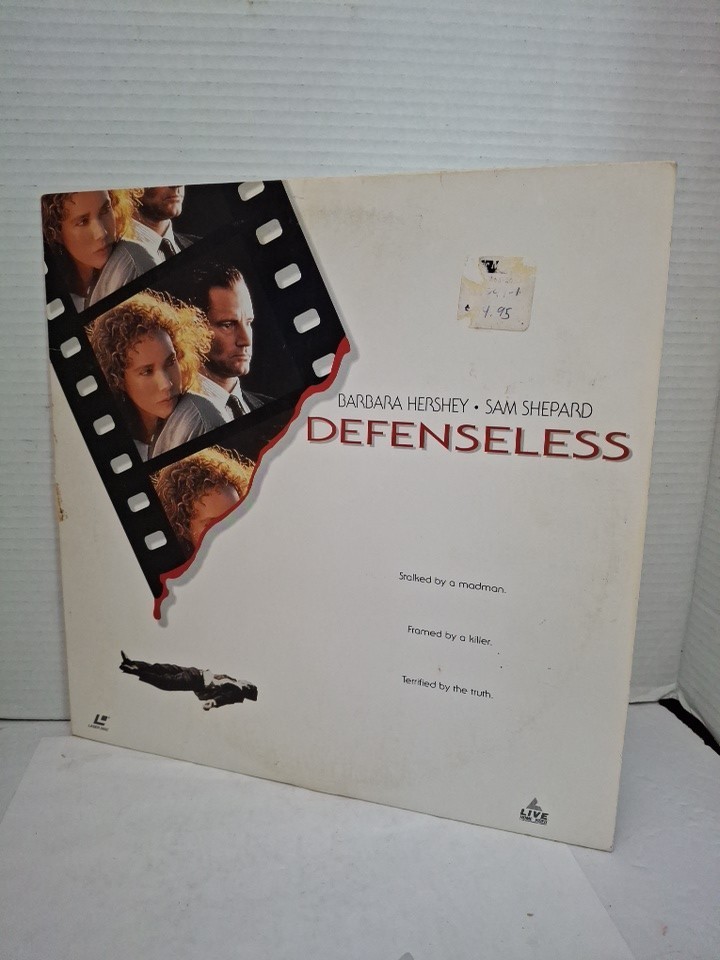 DEFENSELESS (1992 LASERDISC) BARBARA HERSHEY, gr