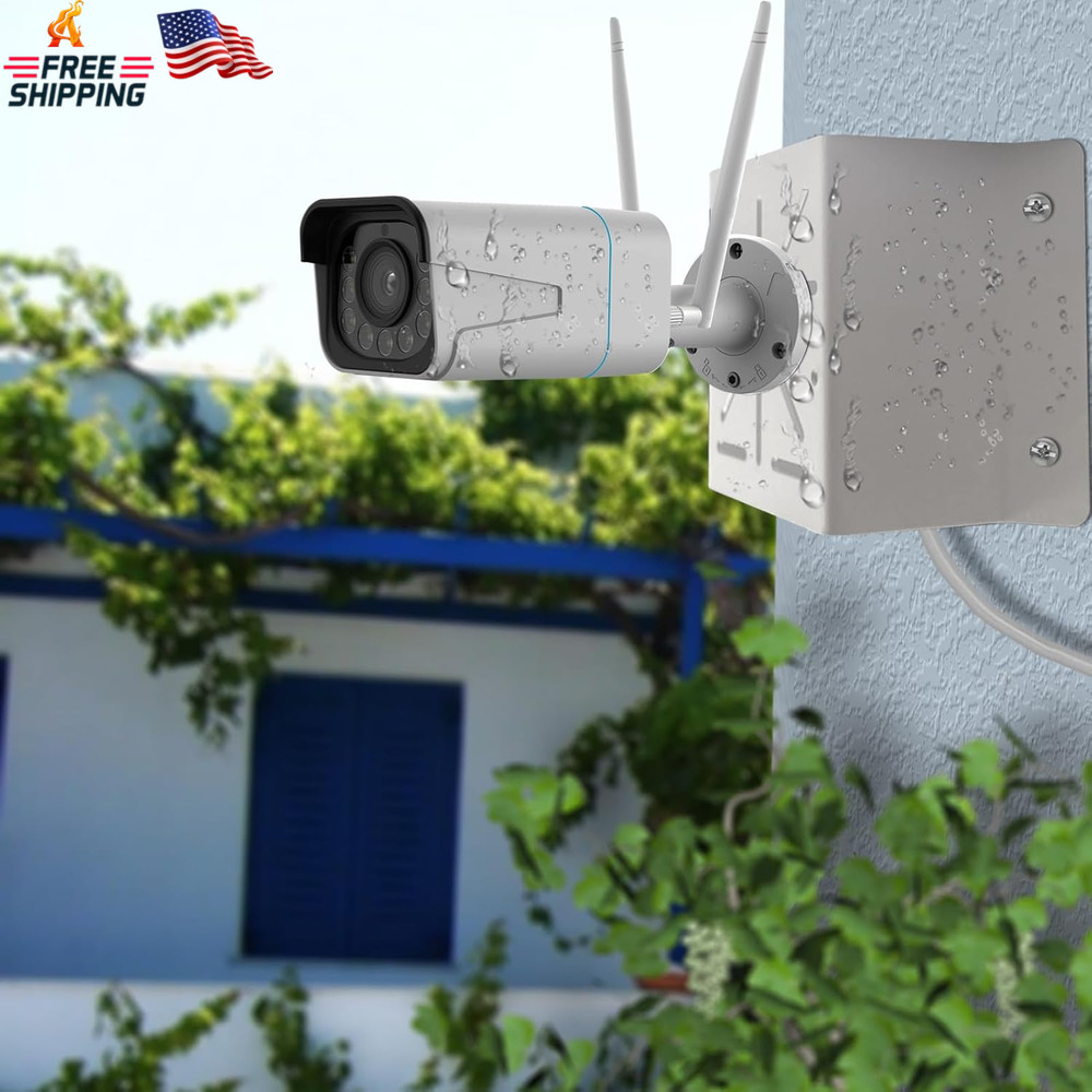 Witi Universal Corner Mount for Security Camera, Solid Metal Mounting Corner Bra