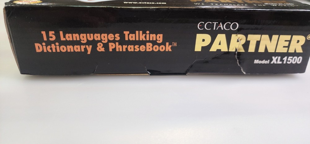 ECTACO PARTNER XL1500 15 Languages Talking Dictionary & Phrasebook.