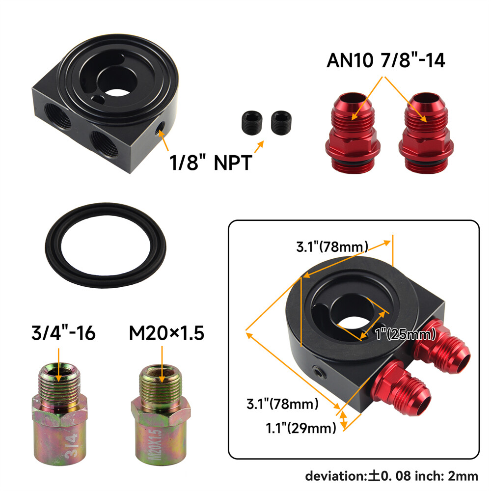 24 Row Core Oil Cooler Kit Bolt On For Nissan Z33 03-08 350Z FAIRLADY 370Z Z34