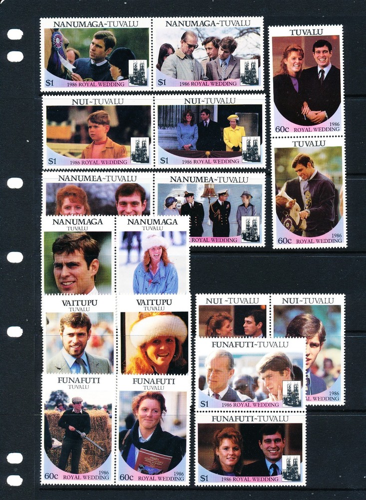 British Colonies, Tuvalu Collection, MNH
