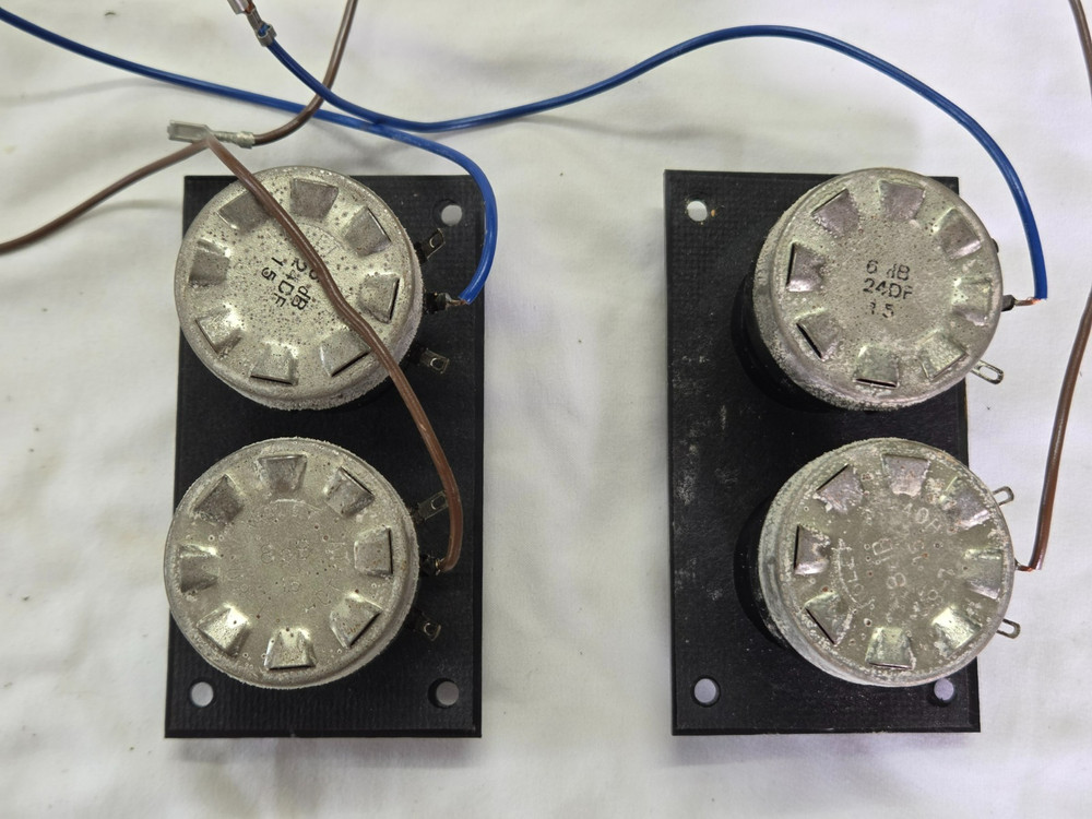 Optimus Mach Three Speaker L-Pad Control Panel Pair – Midrange & High Frequency