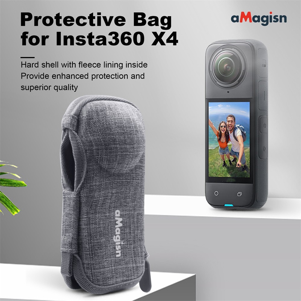 Mini Body Bag Camera Storage Bag EVA Protective Shell For Insta360 X4 Camera