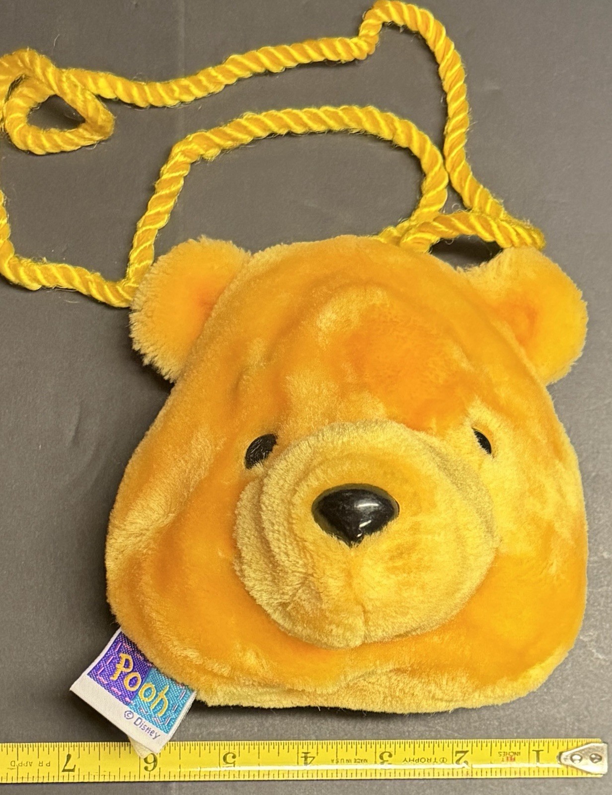 Vintage 90s - Disney Winnie The Pooh - Plush Fanny Pack & Plush Purse