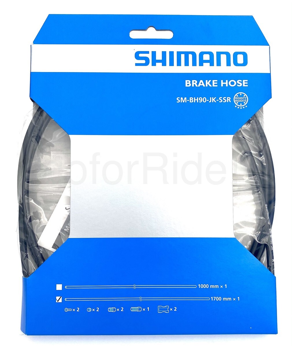 SHIMANO SM-BH90-JK-SSR Dura-Ace Ultegra 105 Disc Brake Hose Set, 1000mm+1700mm