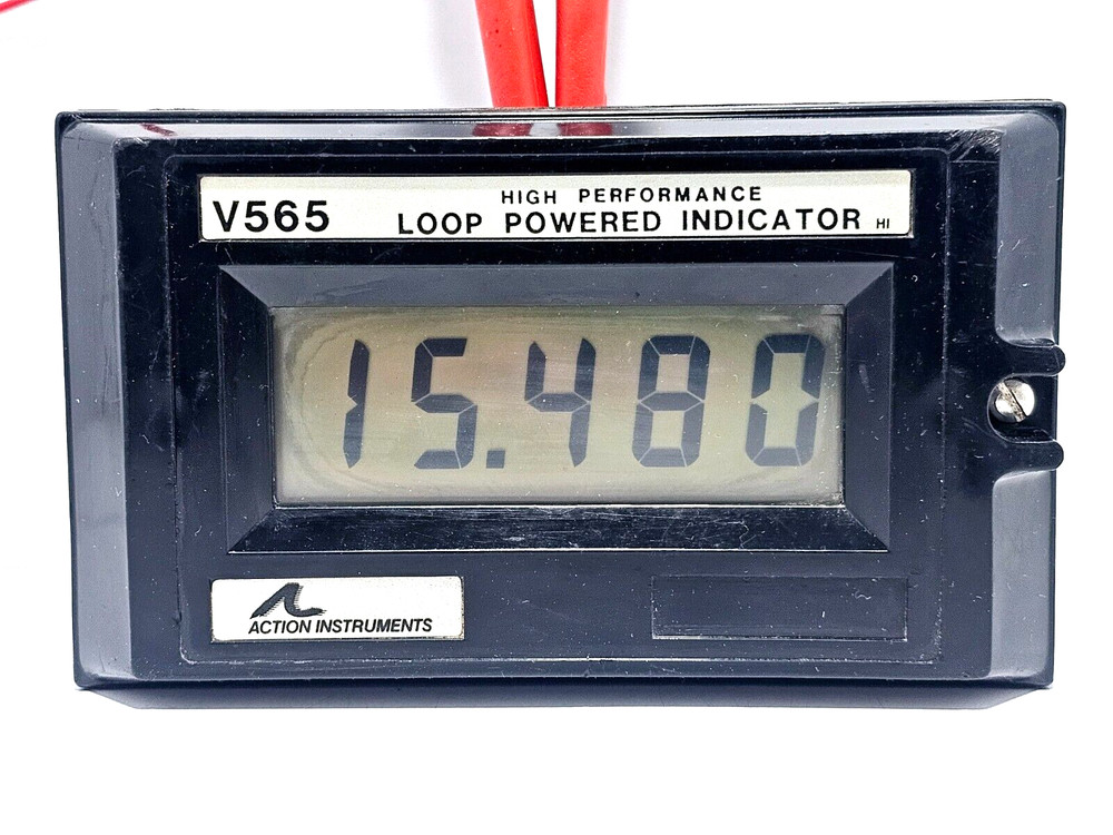 V565 VISIPAK HIGH PERFORMANCE LOOP POWERED INDICATOR ACTION INSTRUMENTS