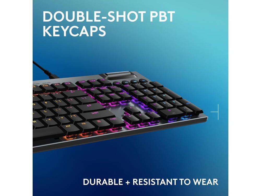 Logitech G915 X LIGHTSPEED Tactile Full-Sized Wired Gaming Keyboard
