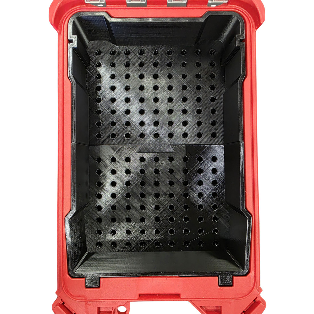 PACKOUT Bit Storage Insert (48-22-8435) – Bits + 1/4” Socket Driver Organiser |