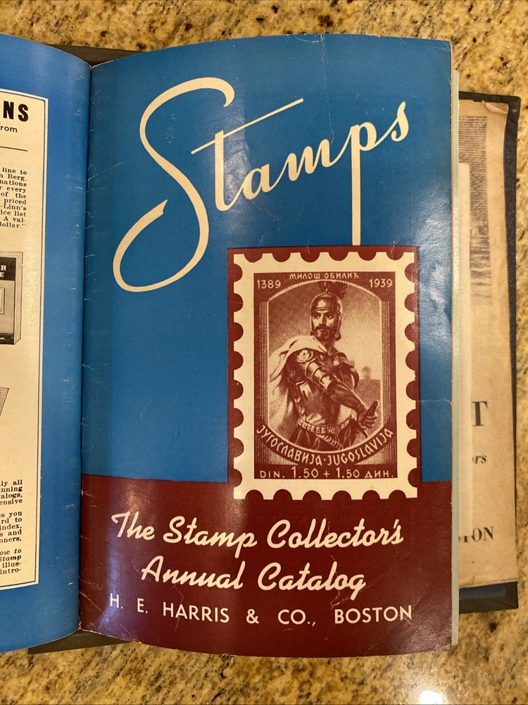 LOT of 14 H.E. Harris & Co. US Stamps Catalogs Catalog Supplements Book Notebook