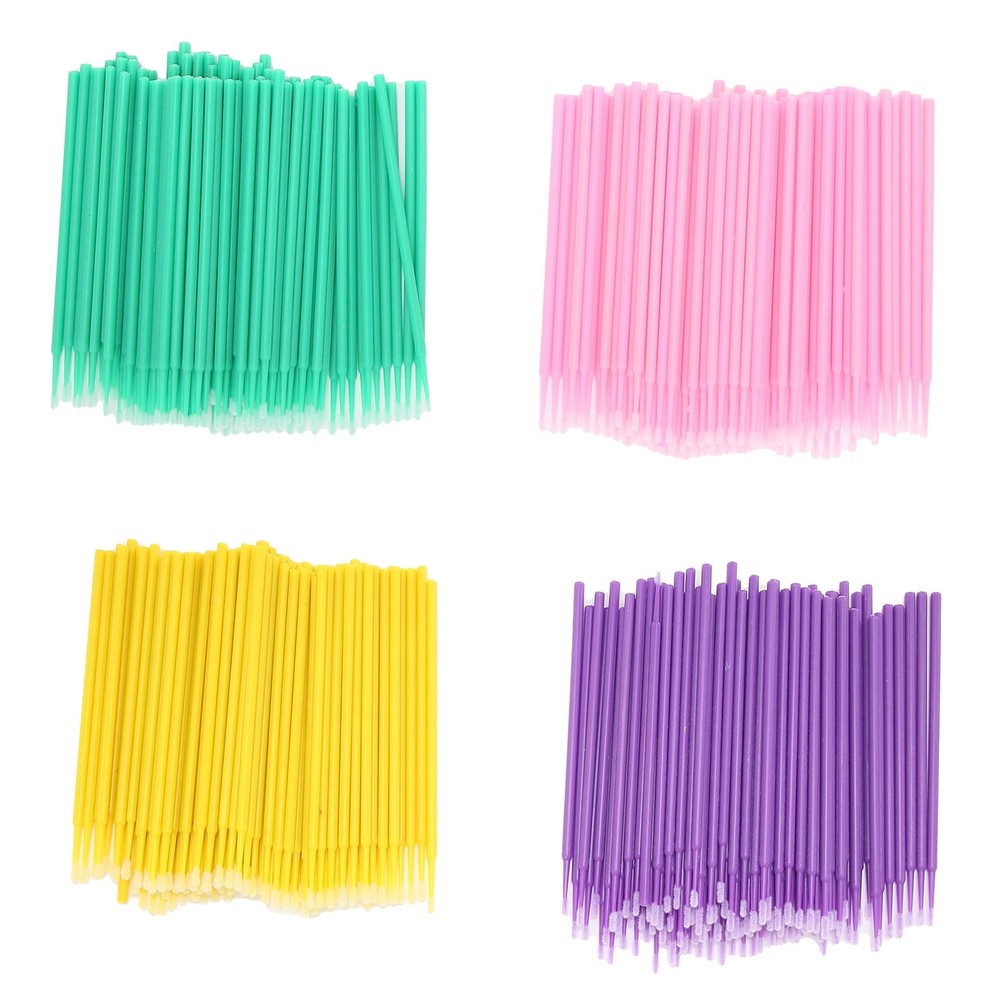 Hot Bendable Micro Applicator Brushes Micro Wands Supplies For Makeup