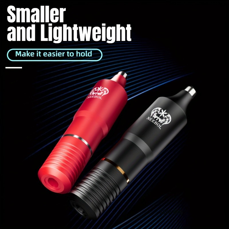 Wireless Tattoo Gun Kit Complete Rotary Pen Machine With Power Supply Ink Needle