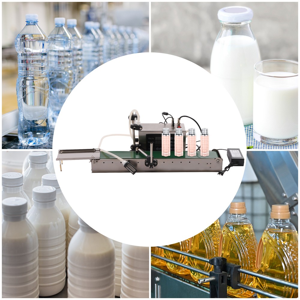 1 head Liquid Filling Machine automatic conveyor