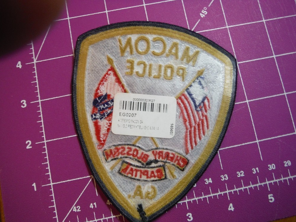 Macon (GA) Police Department Patch ***NEW***