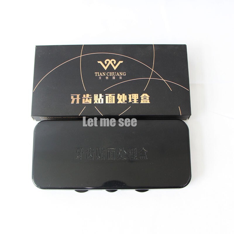 Dental Ceramic Veneers Storage Boxes Holder Case Veneer Pretreatment Patch Box