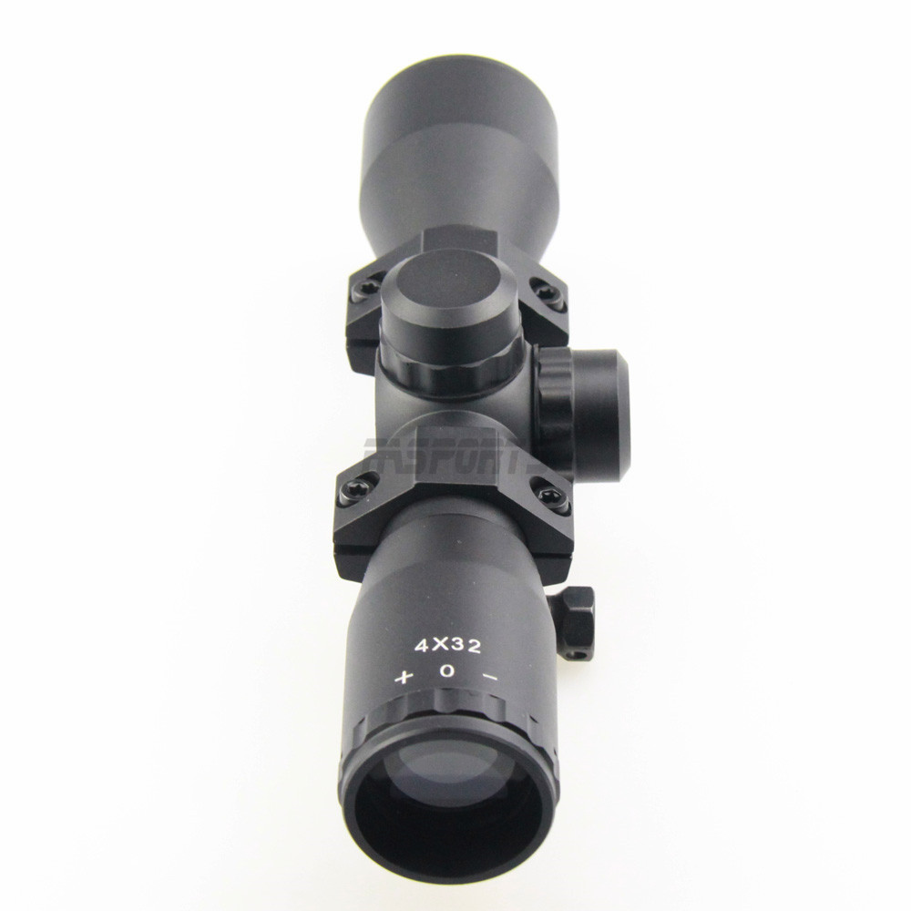 TACTICAL SERIES 4X32 RANGEFINDER RETICLE COMPACT SCOPE