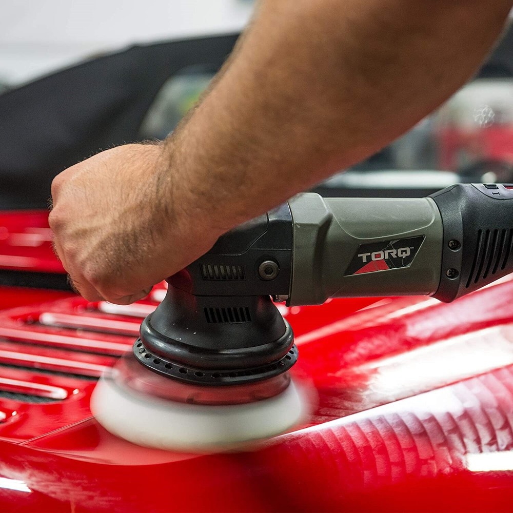 8" Hex-Logic Light-Medium Polishing Pad Finishing Pad Hook & Loop Light Cut Pad